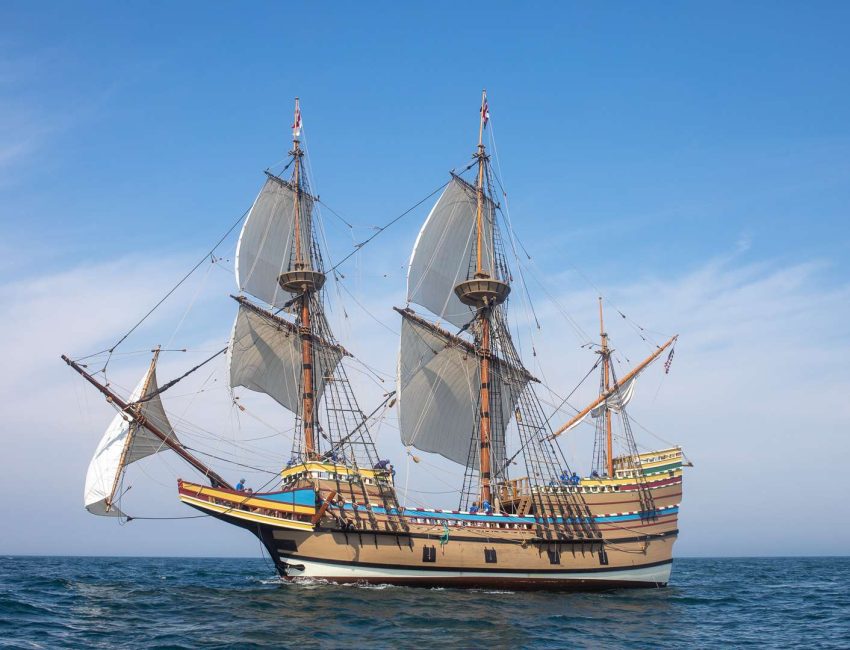 Mayflower II after restoration