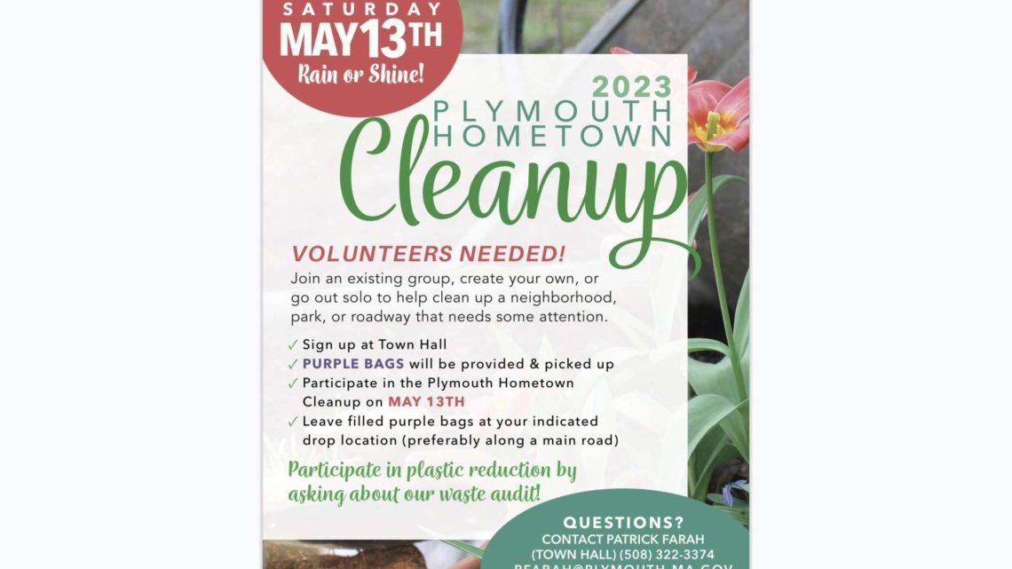 Town of Plymouth cleanup day