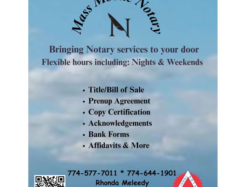 Mass Mobile Notary